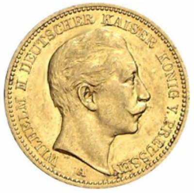 20 Mark Preussen Wilhelm II / 20 Stück