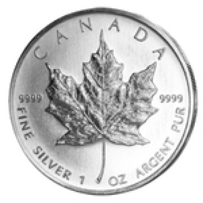 Silbermünzen Maple Leaf 1 Unze/ 500 Stück zur Lagerung