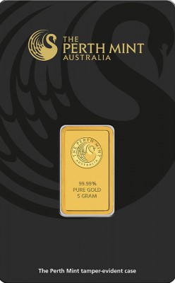 Goldbarren 5 Gramm Perth Mint 