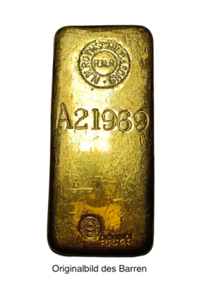 Goldbarren 1 kg Rothschild