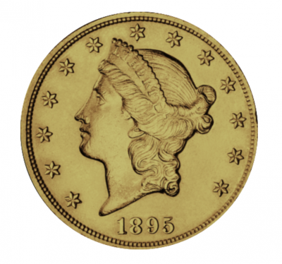 Goldmünze 20 Dollar Liberty Head