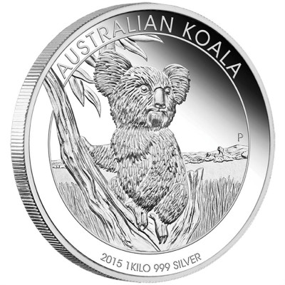 Silbermünze Koala 1 kg diverse Jahrgänge differenzbesteuert