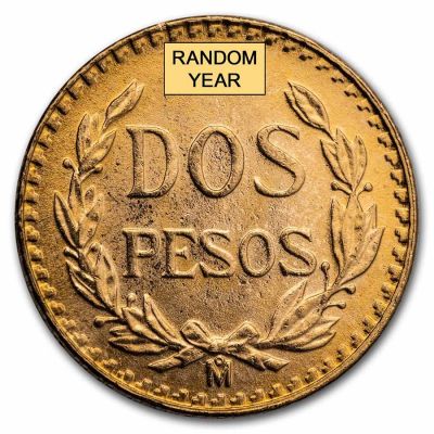 Goldmünze 2 Peso Mexico