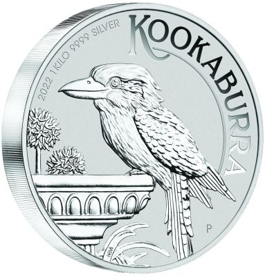 Silbermünze Kookaburra 1 kg 2022 regelbesteuert  