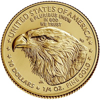Goldmünze American Eagle 1/4 Unze