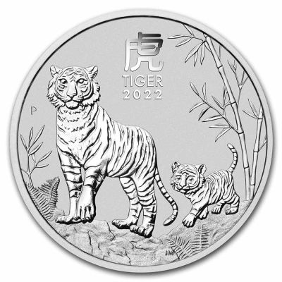 Jahr des Tigers Lunar III 1 Kilo 2022